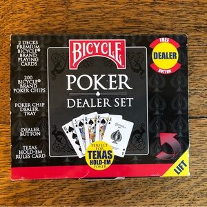 Bicycle Poker Dealer Set